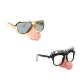 Maxbell Novelty Big Nose Old Man Pig Nose Sunglasses Fancy Dress Party Photo Props