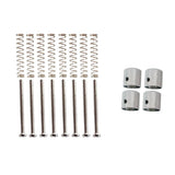 Maxbell Electric Guitar Bass Volume Tone Control Knobs+Humbucker Pickup Frame Screws