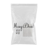 Maxbell Electric Guitar Bass Volume Tone Control Knobs+Humbucker Pickup Frame Screws