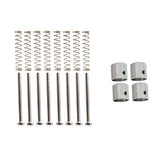 Maxbell Electric Guitar Bass Volume Tone Control Knobs+Humbucker Pickup Frame Screws