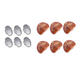 Maxbell 12 Pieces Tuning Pegs Machine Heads Knobs Handle for Guitar Parts