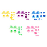 Maxbell 5Pack Handle ABXYZ Button+Thumbsticks D-pad Mod for Nintendo NGC Controller