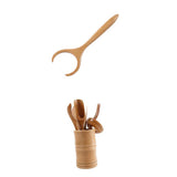 Maxbell 7 Pieces Bamboo Tea Utensils Chinese Gongfu Tea Set Tea Ceremony Tools