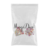 Maxbell 150Pcs Daisy Flower Wooden 2-holes Buttons for Crafts Scrapbooking 20mm 25mm