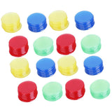 Maxbell 400 Pieces Casino Poker Chips 19mm Bingo Chips Tokens Casino for Card Games