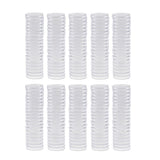 Maxbell 200pcs Clear Round Plastic Coin Capsules Container Storage Holder Case 28mm