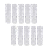 Maxbell 200pcs Clear Round Plastic Coin Capsules Container Storage Holder Case 28mm