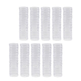 Maxbell 200pcs Clear Round Plastic Coin Capsules Container Storage Holder Case 28mm
