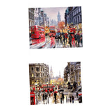 Maxbell 2 Sets Frameless DIY Acrylic Painting By Number Kit Canvas Art Painting