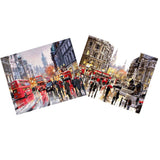 Maxbell 2 Sets Frameless DIY Acrylic Painting By Number Kit Canvas Art Painting