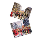 Maxbell 2 Sets Frameless DIY Acrylic Painting By Number Kit Canvas Art Painting