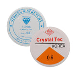 Maxbell 20m Two Size Elastic Thread Stretchy Cord For Jewelry Making 0.6mm+ 0.8mm