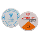 Maxbell 20m Two Size Elastic Thread Stretchy Cord For Jewelry Making 0.6mm+ 0.8mm