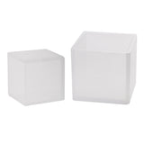 Maxbell 2x Silicone DIY Molds for Resin Jewelry Making Decor Craft Tool Cube 35/65mm