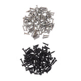 Maxbell 200 Pieces Guitar Tuning Peg Tuner Mounting Screws