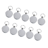 Maxbell 10 Pieces Retractable Badge Reel ID Holder Fishing Lanyard Reel Card Holder