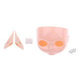 Maxbell 12" Doll Faceplate Backplate Head Elves Pointed Ears Set for RBL Neo Blythe