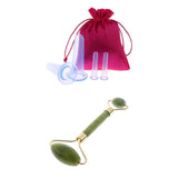 Maxbell 4pcs Silicone Anti Cellulite Massage Vacuum Cupping Cups Set + Jade Roller