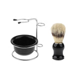 Maxbell Men Beard Face Hair Remover Shaving Brush Shave Holder Stand Bowl Set Kit