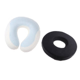 Maxbell Seat Hemorrhoid Coccyx Tailbone Cushion Gel Memory Foam Cooling Pillow Set