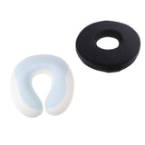 Maxbell Seat Hemorrhoid Coccyx Tailbone Cushion Gel Memory Foam Cooling Pillow Set