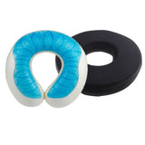 Maxbell Seat Hemorrhoid Coccyx Tailbone Cushion Gel Memory Foam Cooling Pillow Set