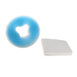 Maxbell Gel Face Cradle Cushion Pillow + 10 Disposable Sheets Pads for Massage Table