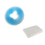 Maxbell Gel Face Cradle Cushion Pillow + 10 Disposable Sheets Pads for Massage Table
