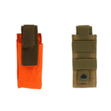 Maxbell 2pcs Outdoor Tactical Tourniquet Pouch with  Shears Slot Orange Khaki
