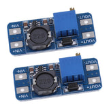 Maxbell 2Pcs   DC-DC Step Up Power Spply Module Booster Power Module 2A