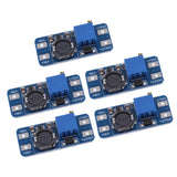 Maxbell 5Pcs   2A DC-DC Booster Step Up Power Supply Module 2V-24V to 5V-28V