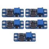 Maxbell 5Pcs   2A DC-DC Booster Step Up Power Supply Module 2V-24V to 5V-28V