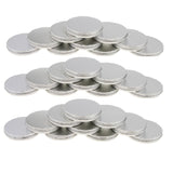 Maxbell 30PCS Aluminum Empty Tin Jars Screw Lids Can Pots Cream Lip Balm Containers