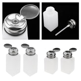 Maxbell 4x Nail Polish Remover Pump Dispenser Press Bottle Empty Container 200,250ml