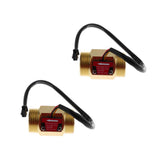 Maxbell 2 Pieces G1" Hall Effect Liquid Water Flow Sensor Switch Flow Meter
