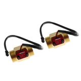 Maxbell 2 Pieces G1" Hall Effect Liquid Water Flow Sensor Switch Flow Meter