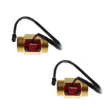 Maxbell 2 Pieces G1" Hall Effect Liquid Water Flow Sensor Switch Flow Meter