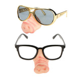Maxbell 2/pack Novelty Pig Nose Sunglasses Funny Piggy Snout Fancy Dress Party Props