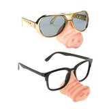 Maxbell 2/pack Novelty Pig Nose Sunglasses Funny Piggy Snout Fancy Dress Party Props