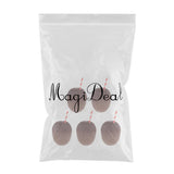 Maxbell 5 Pieces Plastic Coconut Drink Cup Straw Hawaiian Beach Luau Party Tableware