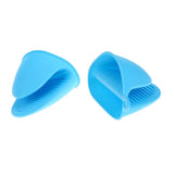 Maxbell 2 Pieces Silicone Hot Pot Holder Oven Grip Pinch Mitts Finger Tab Protector