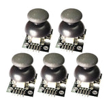 Maxbell 5pcs 5-Pin XY Dual Axis Joystick Thumb Stick Module Game Control for