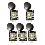 Maxbell 5pcs 5-Pin XY Dual Axis Joystick Thumb Stick Module Game Control for