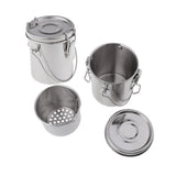 Maxbell 2 Pack Artist Portable Paint Brush Washer Stainless Steel Brush Cleaner