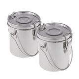 Maxbell 2 Pack Artist Portable Paint Brush Washer Stainless Steel Brush Cleaner