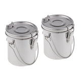 Maxbell 2 Pack Artist Portable Paint Brush Washer Stainless Steel Brush Cleaner