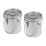 Maxbell 2 Pack Artist Portable Paint Brush Washer Stainless Steel Brush Cleaner