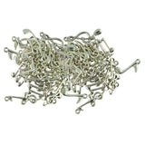 Maxbell 80 Pieces Tibetan Silver Mixed Musical Note Symbol DIY Charms Pendants