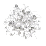 Maxbell 200 Pieces Lots Pure White Cotton Candle Wicks For Home Candle Making Crafts