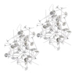 Maxbell 200 Pieces Lots Pure White Cotton Candle Wicks For Home Candle Making Crafts